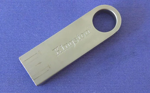 Tampered flash drive