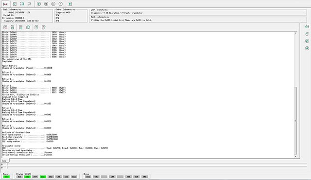 Criação do Translator completado com sucesso.