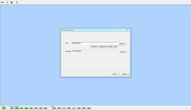 Após a criação do Translator, iniciamos a configuração do ambiente de trabalho no DataExplorer.
